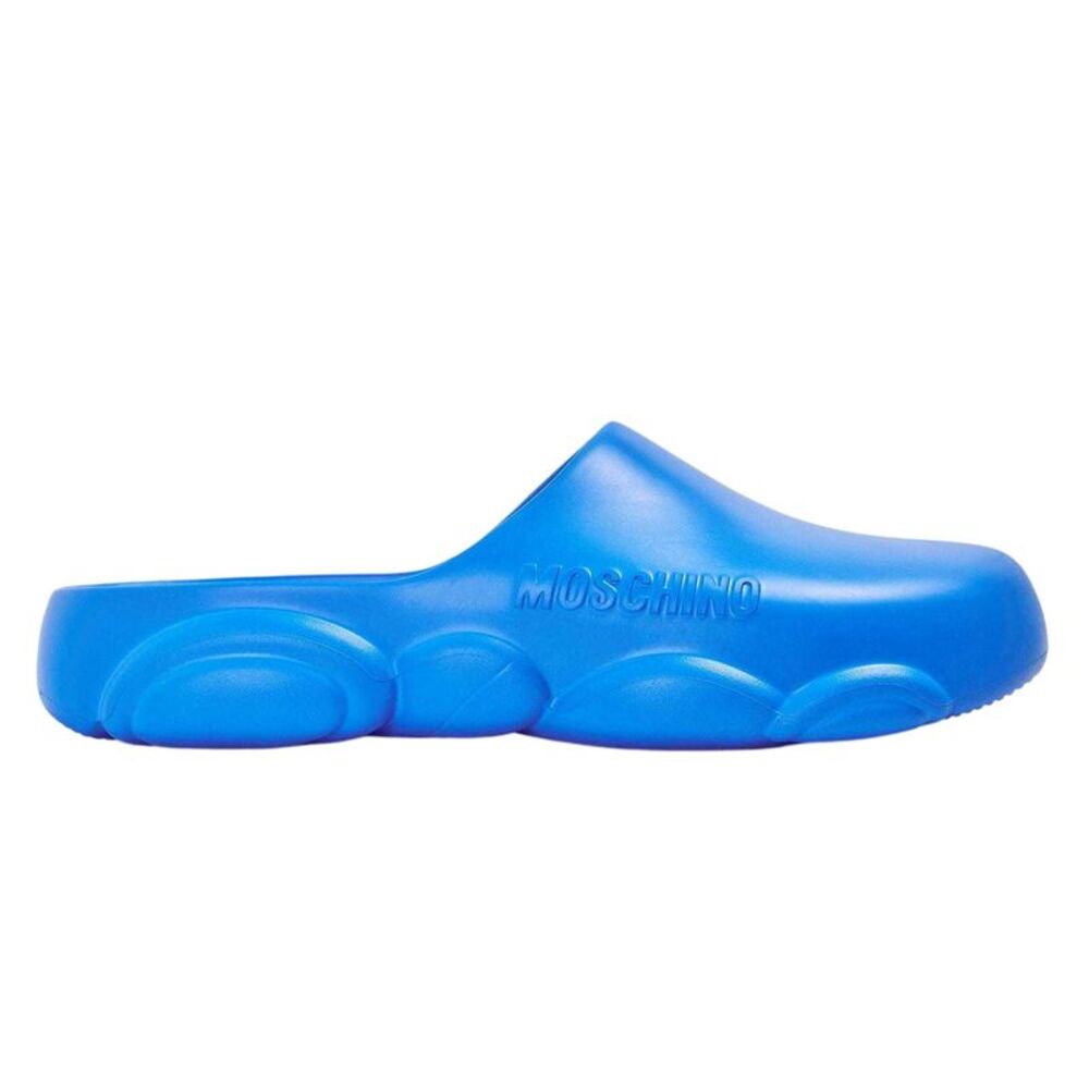 Moschino Unisex Adult Moschino Slip-on Flat Clogs / Blue